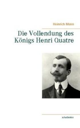 Mann |  Die Vollendung des Königs Henri Quatre | Buch |  Sack Fachmedien