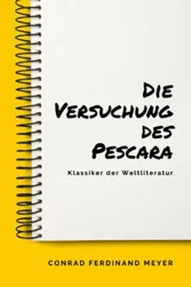 Meyer / Verlag |  Die Versuchung des Pescara | eBook | Sack Fachmedien