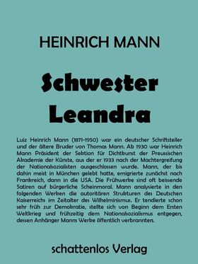 Mann | Schwester Leandra | E-Book | sack.de