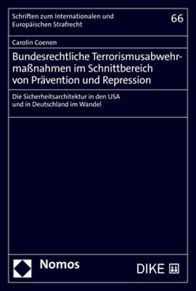 Coenen |  Bundesrechtliche Terrorismusabwehrmaßnahmen im Schnittbereich von Prävention und Repression | Buch |  Sack Fachmedien