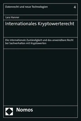 Hanner | Internationales Kryptowerterecht | Buch | 978-3-7560-0024-1 | sack.de