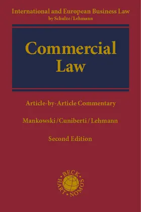 Mankowski / Cuniberti / Lehmann |  Commercial Law | Buch |  Sack Fachmedien