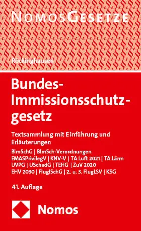 Röckinghausen |  Bundes-Immissionsschutzgesetz | Buch |  Sack Fachmedien