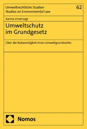 Unverzagt | Umweltschutz im Grundgesetz | Buch | 978-3-7560-0115-6 | sack.de