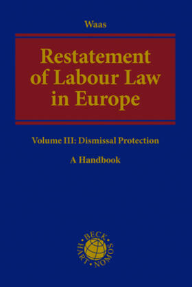 Waas |  Restatement of Labour Law in Europe | Buch |  Sack Fachmedien