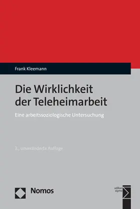 Kleemann |  Die Wirklichkeit der Teleheimarbeit | Buch |  Sack Fachmedien