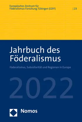  Jahrbuch des Föderalismus 2022 | Buch |  Sack Fachmedien