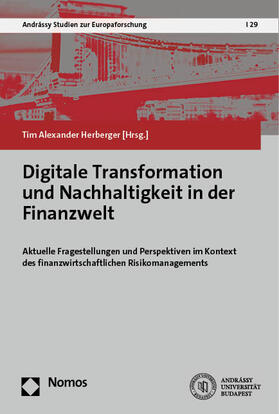 Herberger |  Digitale Transformation und Nachhaltigkeit in der Finanzwelt | Buch |  Sack Fachmedien
