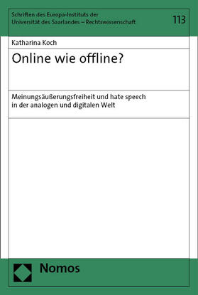 Koch |  Online wie offline? | Buch |  Sack Fachmedien