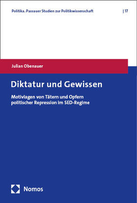 Obenauer |  Diktatur und Gewissen | Buch |  Sack Fachmedien