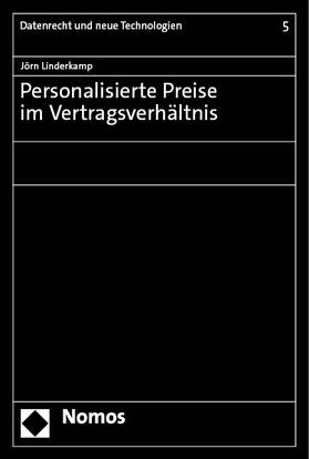 Linderkamp |  Personalisierte Preise im Vertragsverhältnis | Buch |  Sack Fachmedien