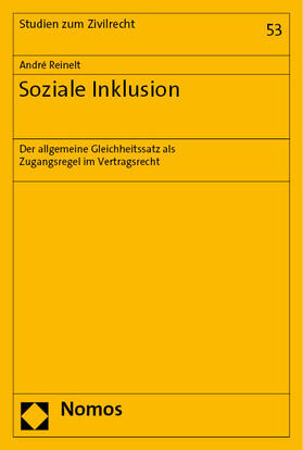 Reinelt |  Soziale Inklusion | Buch |  Sack Fachmedien