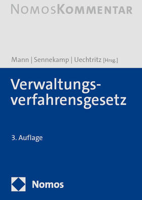 Mann / Sennekamp / Uechtritz |  Verwaltungsverfahrensgesetz | Buch |  Sack Fachmedien