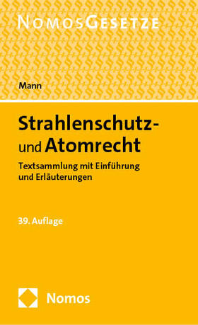 Mann |  Strahlenschutz- und Atomrecht | Buch |  Sack Fachmedien