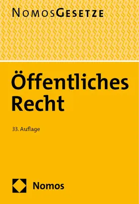  Öffentliches Recht | Buch |  Sack Fachmedien