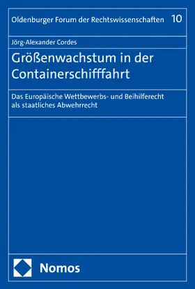 Cordes |  Größenwachstum in der Containerschifffahrt | Buch |  Sack Fachmedien