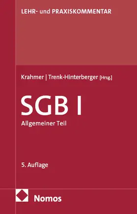 Krahmer / Trenk-Hinterberger | Sozialgesetzbuch I: SGB I | Buch | 978-3-7560-0982-4 | sack.de