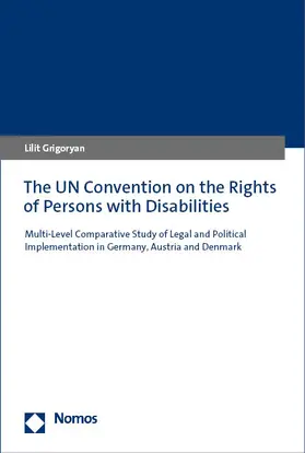 Grigoryan |  The UN Convention on the Rights of Persons with Disabilities | Buch |  Sack Fachmedien