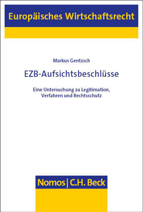 Gentzsch |  EZB-Aufsichtsbeschlüsse | Buch |  Sack Fachmedien