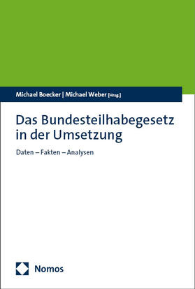 Boecker / Weber |  Das Bundesteilhabegesetz in der Umsetzung | Buch |  Sack Fachmedien