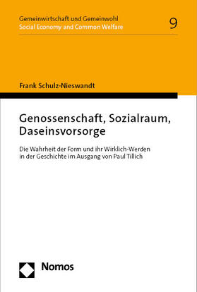 Schulz-Nieswandt |  Genossenschaft, Sozialraum, Daseinsvorsorge | Buch |  Sack Fachmedien