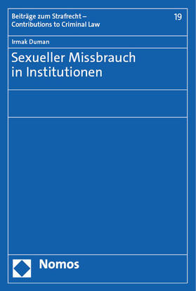 Duman |  Sexueller Missbrauch in Institutionen | Buch |  Sack Fachmedien
