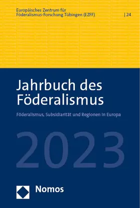  Jahrbuch des Föderalismus 2023 | Buch |  Sack Fachmedien