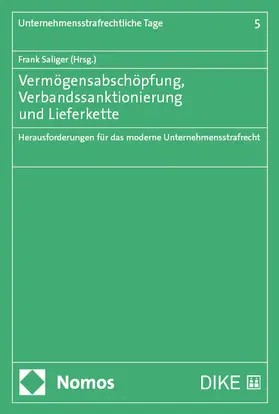 Saliger |  Vermögensabschöpfung, Verbandssanktionierung und Lieferkette | Buch |  Sack Fachmedien