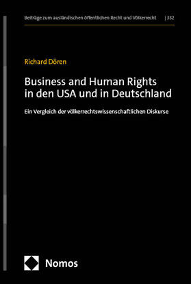 Dören |  Business and Human Rights in den USA und in Deutschland | Buch |  Sack Fachmedien