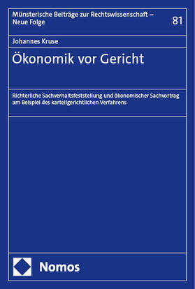 Kruse |  Ökonomik vor Gericht | Buch |  Sack Fachmedien