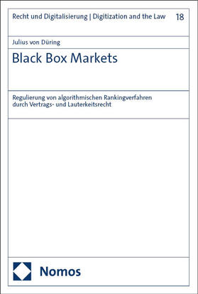 Düring |  Black Box Markets | Buch |  Sack Fachmedien