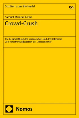 Gafus |  Crowd-Crush | Buch |  Sack Fachmedien