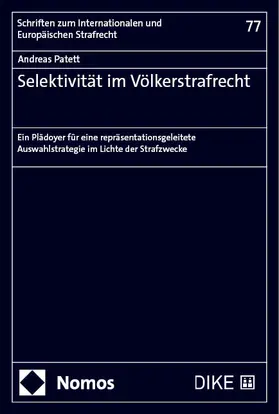 Patett | Selektivität im Völkerstrafrecht | Buch | 978-3-7560-2216-8 | sack.de