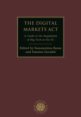 Bania / Geradin |  The Digital Markets Act | Buch |  Sack Fachmedien