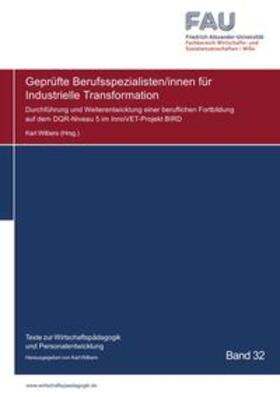 Wilbers |  Blaue Reihe / Berufsspezialisten/innen für Industrielle Transformation | Buch |  Sack Fachmedien