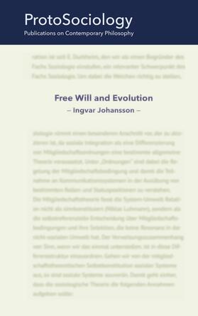 Johansson |  Free Will and Evolution | eBook | Sack Fachmedien