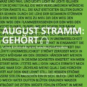 Bahn / Steinig |  August Stramm: Gehört | Buch |  Sack Fachmedien