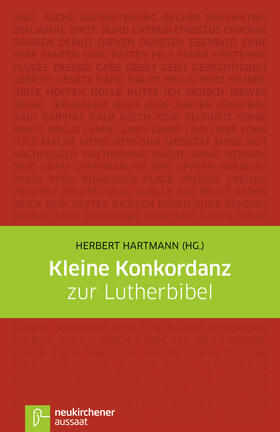 Hartmann |  Kleine Konkordanz zur Lutherbibel | Buch |  Sack Fachmedien
