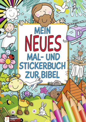  Mein neues Mal- und Stickerbuch zur Bibel | Buch |  Sack Fachmedien