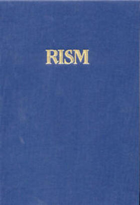  Répertoire International des Sources Musicales (RISM) / Einzeldrucke vor 1800 | Buch |  Sack Fachmedien