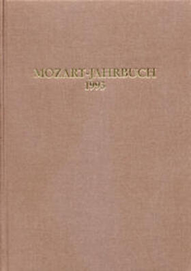 Internationale Stiftung Mozarteum, Salzburg |  Mozart-Jahrbuch / Mozart-Jahrbuch 1993 | Buch |  Sack Fachmedien