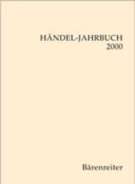  Händel-Jahrbuch / Händel-Jahrbuch | Buch |  Sack Fachmedien
