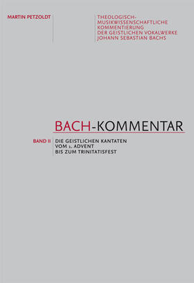 Petzoldt / Bolin |  Bach-Kommentar | Buch |  Sack Fachmedien