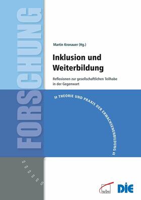 Kronauer |  Inklusion und Weiterbildung | eBook | Sack Fachmedien