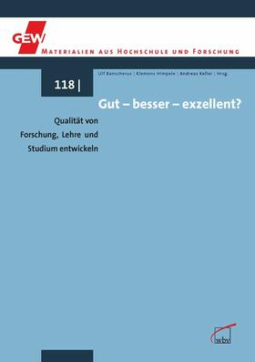  Gut - besser - exzellent? | eBook | Sack Fachmedien