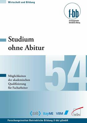 Severing / Loebe |  Studium ohne Abitur | eBook | Sack Fachmedien