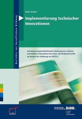 Krämer |  Implementierung technischer Innovationen | eBook | Sack Fachmedien