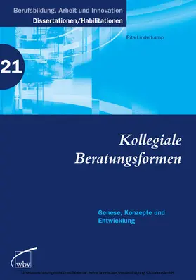 Linderkamp |  Kollegiale Beratungsformen | eBook | Sack Fachmedien