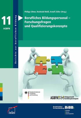 Weiß / Ulmer |  Berufliches Bildungspersonal - Forschungsfragen und Qualifizierungskonzepte | eBook | Sack Fachmedien