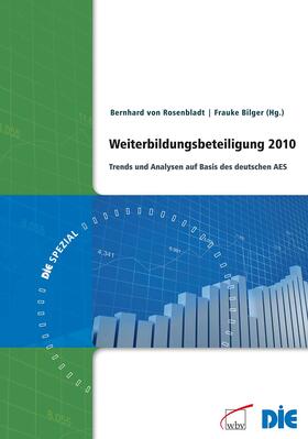 Bilger / von Rosenbladt |  Weiterbildungsbeteiligung 2010 | Buch |  Sack Fachmedien